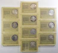 (10) MS64 Morgan Silver Dollars Graded & Authenticated Rarities