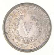 1891 Liberty V Nickel