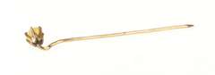 10K Yellow Gold Victorian Natural Opal Prong Inset Stick Pin