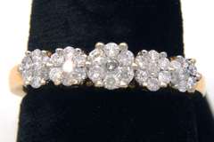 Shimmering 1.6CTW Diamond Ring