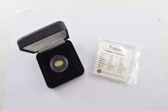 2005 Liberia 25 Dollars Titanic Expedition 1/25 Oz Gold Pf Box & COA