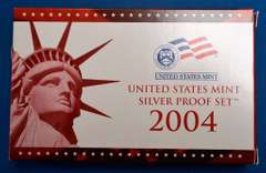 2004 US Silver Proof Set OGP