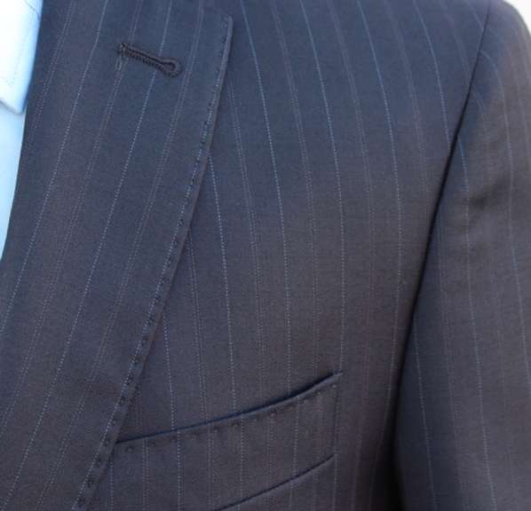 An Eye Catching Slim Fit Suit By Galante, Made In Italy