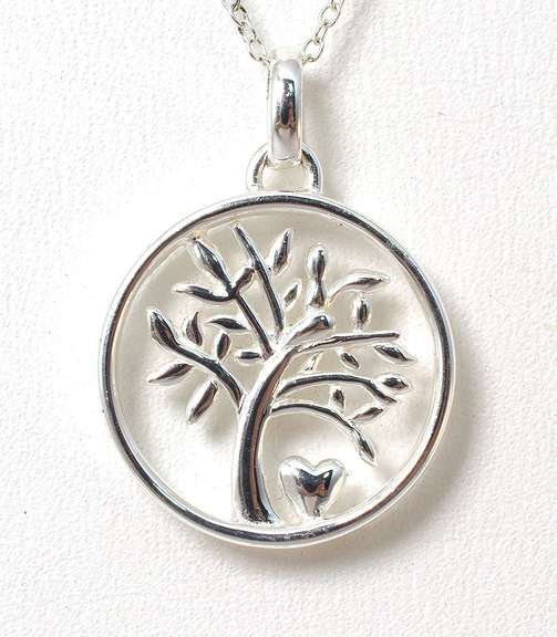 Sterling Silver Tree Of Life Necklace