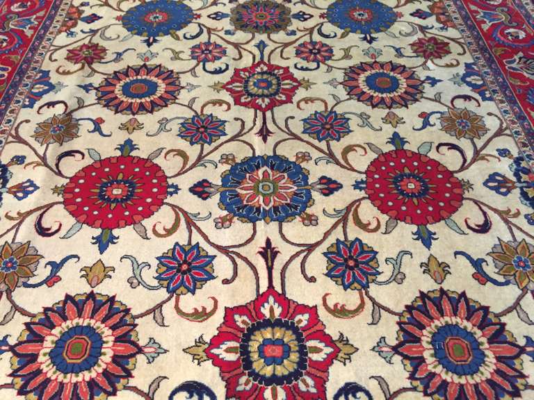 AUTHENTIC PERSIAN MAHAL RUG 7'.2"x9'.8"