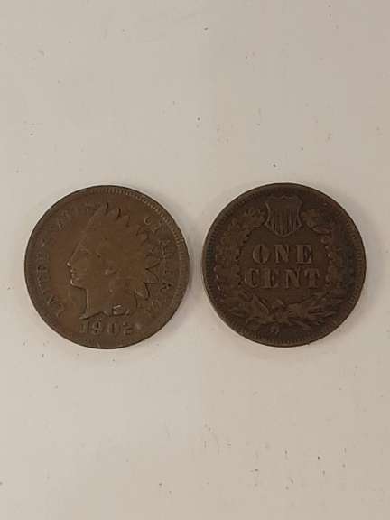 100 Nicer 1900 Era Indian Head Cents