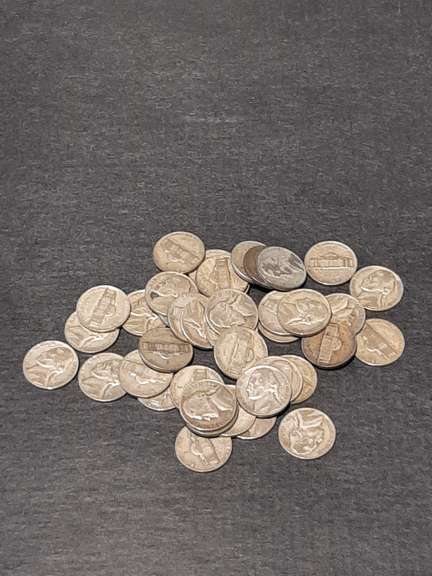 40 Unsearched Silver War Nickels