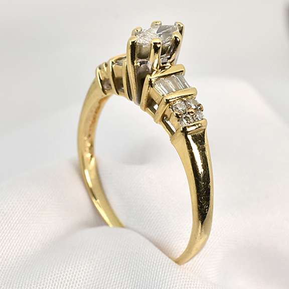 Estate Marquise Diamond Ring