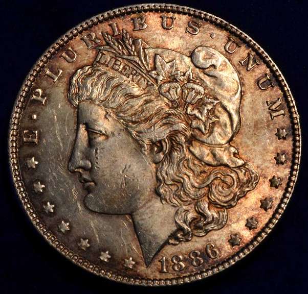 1886 UNC Morgan Dollar