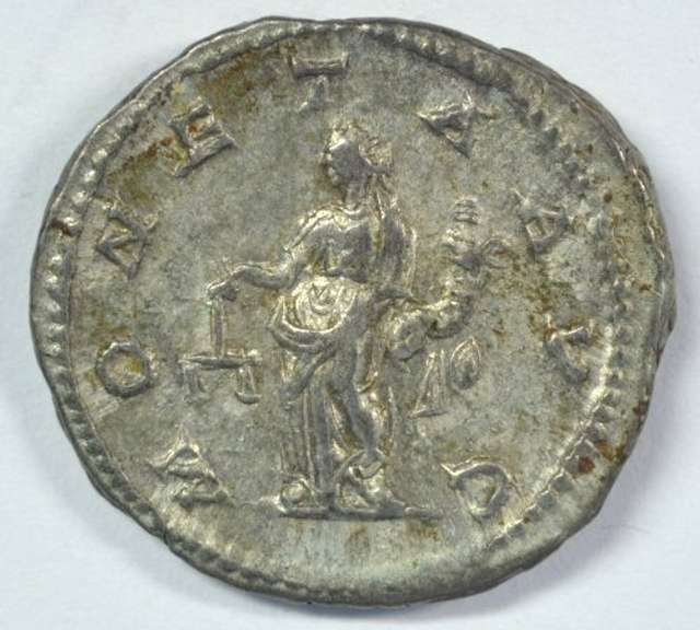 Nice Roman Silver Denarius of Caracalla, 198-217 AD