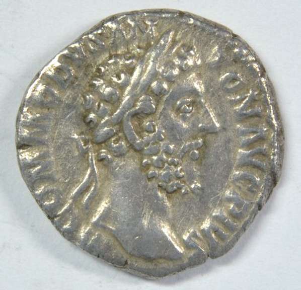 Lustrous Commodus Roman Silver Denarius, 177-192 AD