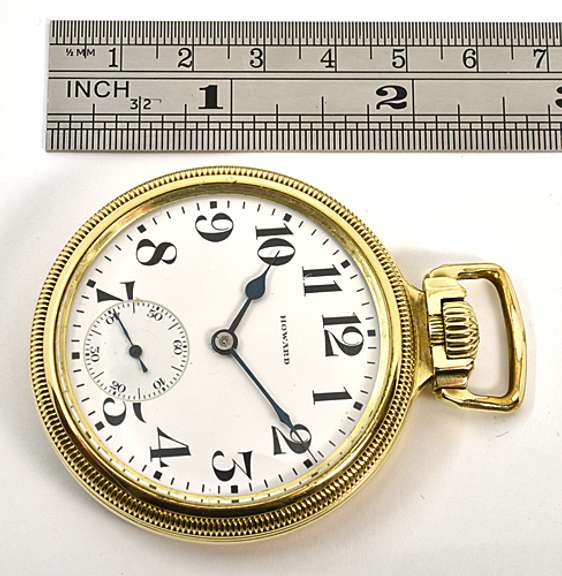 Proper 21J Howard Gold Filled Pocket Watch