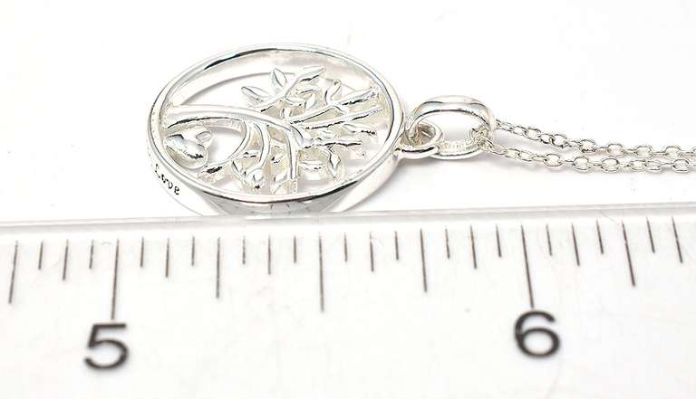 Sterling Silver Tree Of Life Necklace
