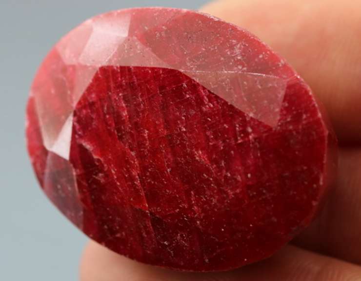 Fiery 170.5ct vibrant red Ruby