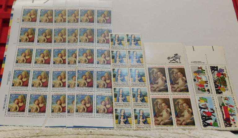 Stamps:  Christmas $17.00