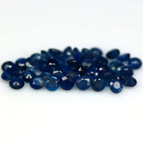 Heated! 6.52ct Royal blue Sapphire set from Madagascar