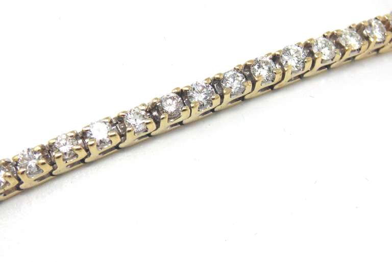 Majestic Prong Diamond Tennis Bracelet