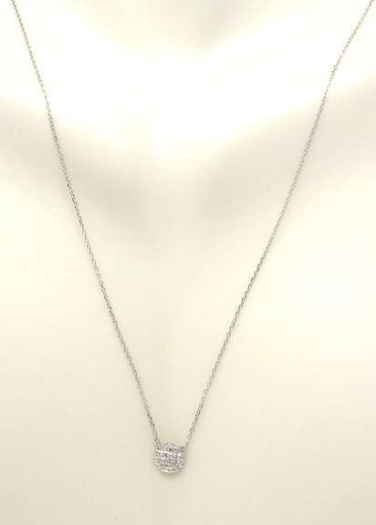 Dana Rebecca Lauren Joy Mini Disc Necklace