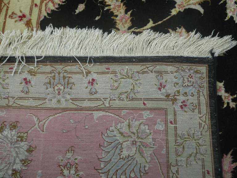 Authentic Silk Persian Tabriz 8.1x10