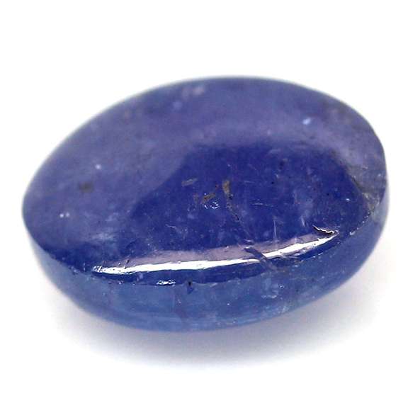 Substantial 6.50 carat blue violet Tanzanite cabochon