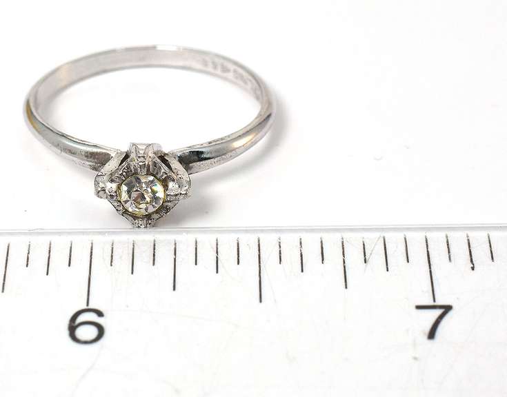 Sterling Silver CZ Ring