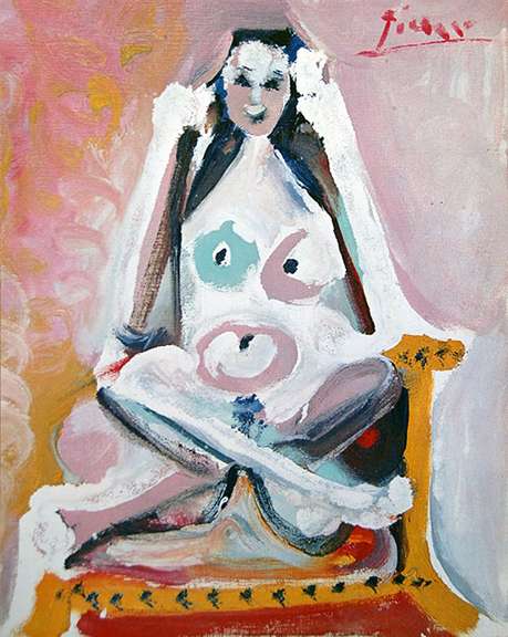 Vintage Pablo Picasso From 'Picasso At 90'