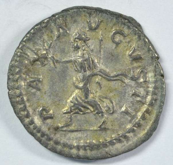 Near Mint Elagabalus Roman Silver Denarius, 218-222 AD
