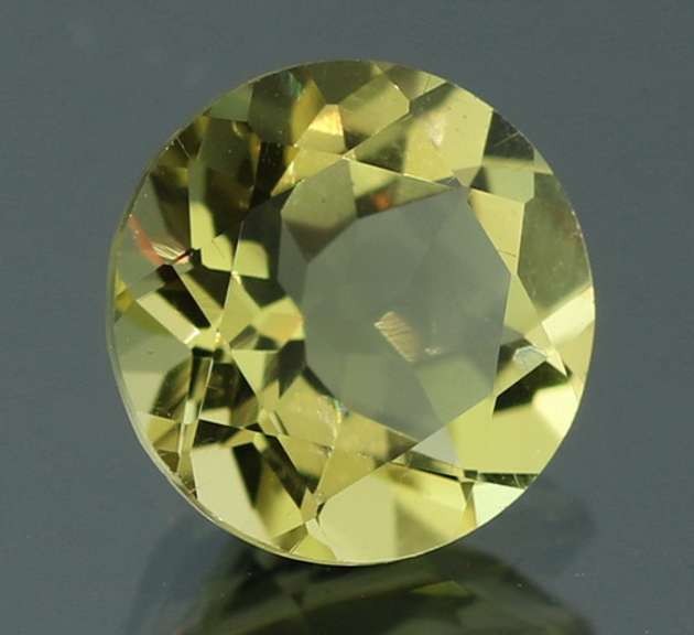 Superbly cut 2.33ct high fire Citrine solitaire