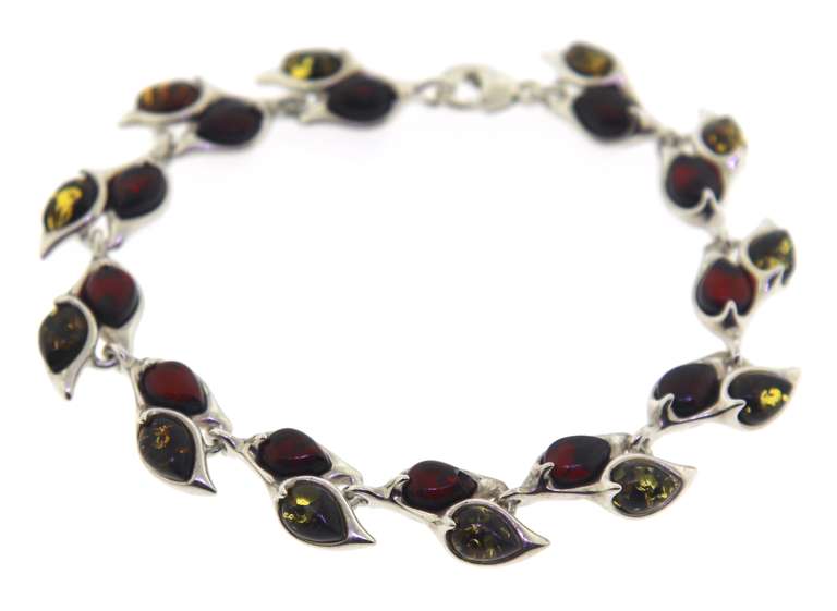 Sterling Silver Gemstone Bracelet