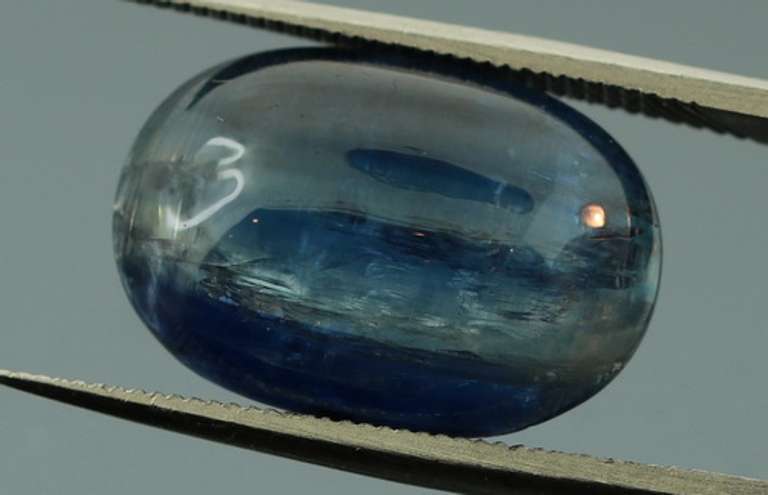 Gorgeous 8.30ct sapphire blue Kyanite cabochon