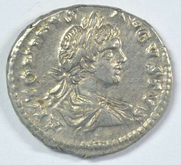 Great Roman Silver Denarius of Caracalla, 198-217 AD