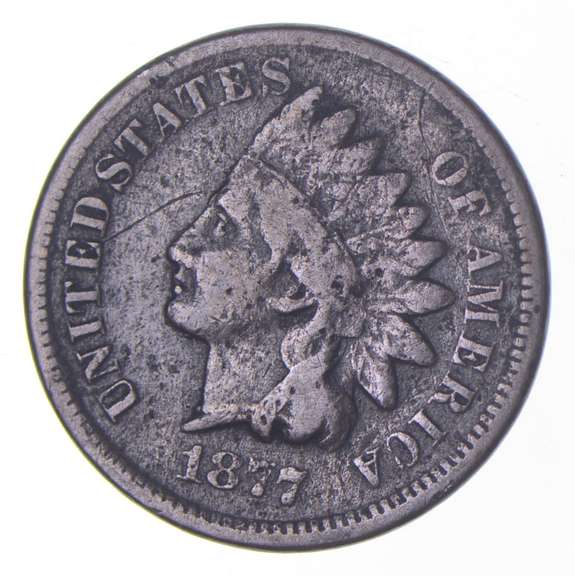 1877 Indian Head Cent
