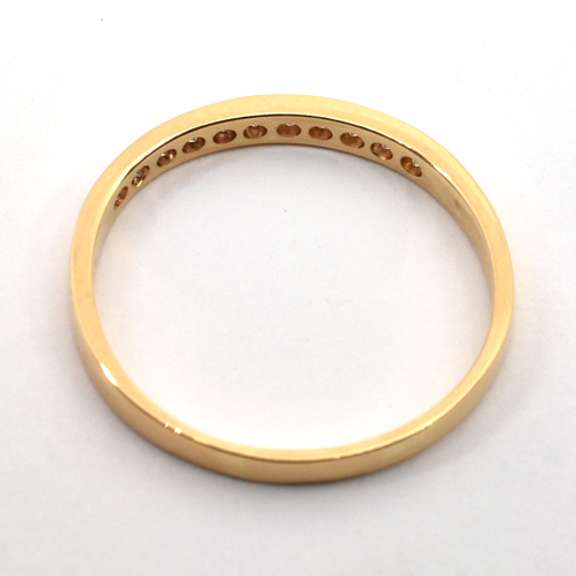 Channel Set Diamond Band