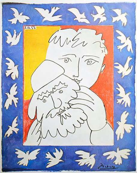 Vintage Pablo Picasso Circa 1965