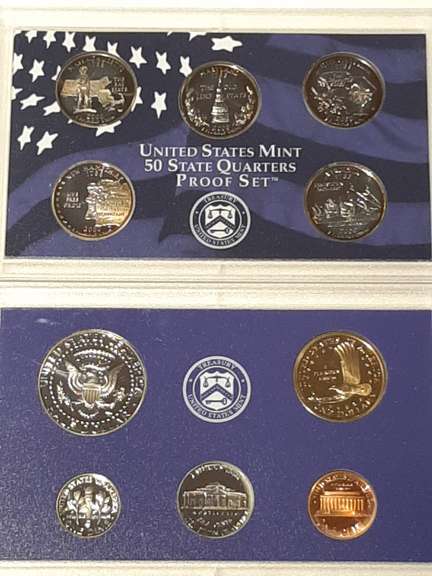 Lot Of 13 US Proof Sets