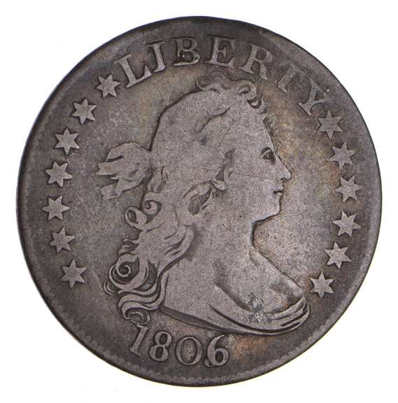 1806 Draped Bust Quarter - Circulated