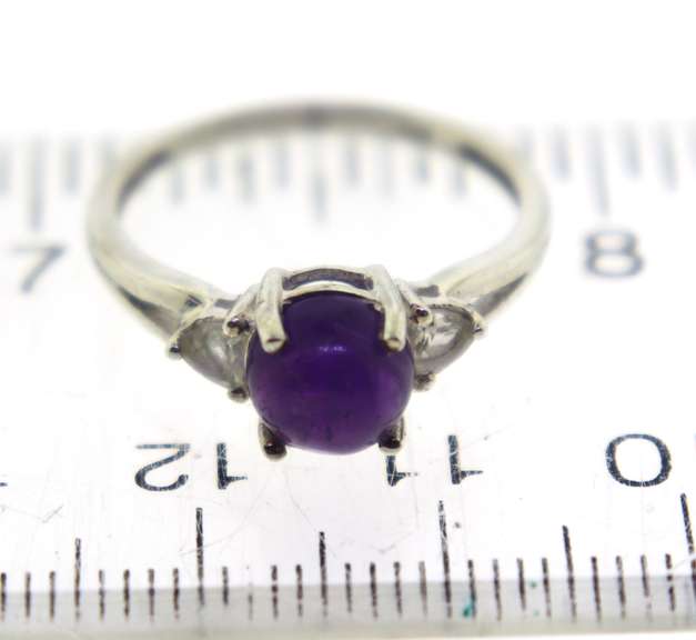 Sterling Silver Amethyst Ring