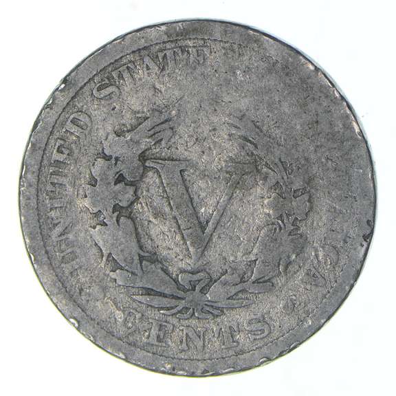 1886 Liberty V Nickel - Circulated