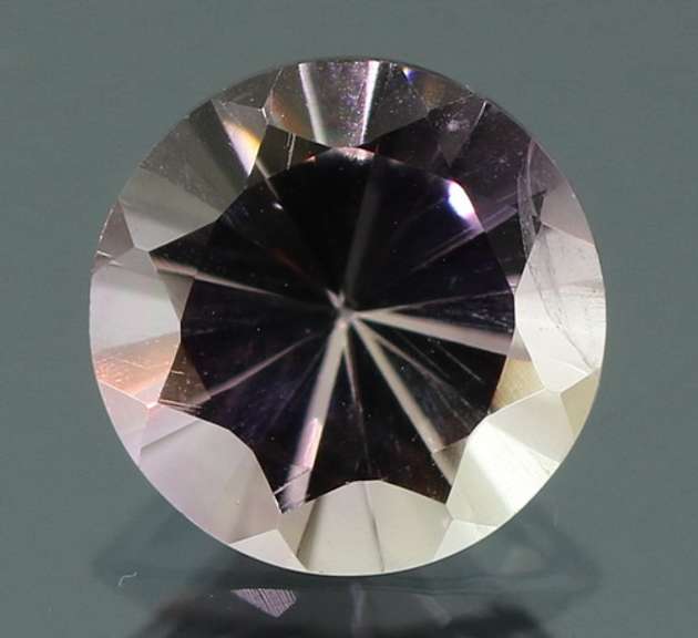Unique 2.05ct Rose de Franc Amethyst solitaire