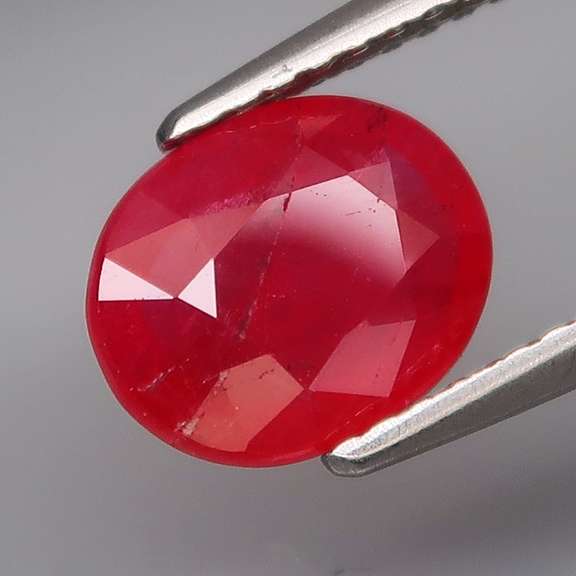 Fantastic 2.17ct top Imperial red Songean Sapphire