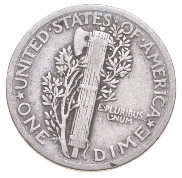 1921 Mercury Silver Dime