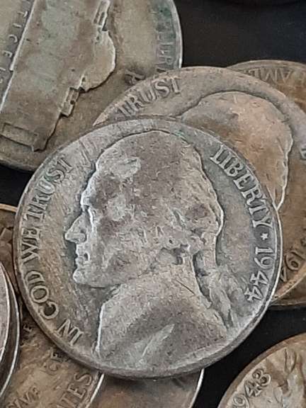 40 Unsearched Silver War Nickels