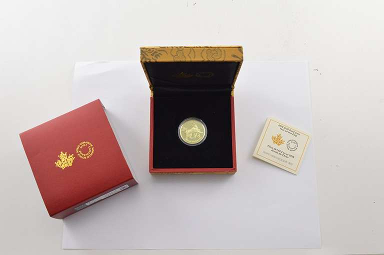2018 Canada 150 Dollars - Year Of The Dog - Box & COA
