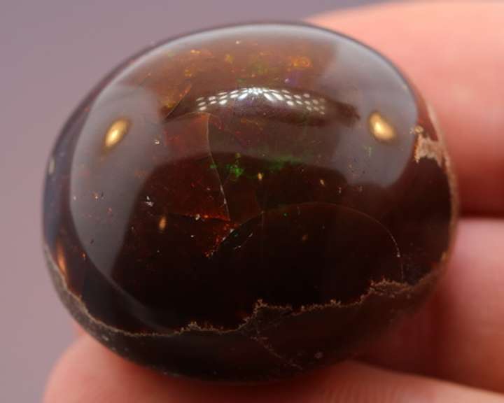 Collectors 110.51ct unheated chocolate matrix Opal