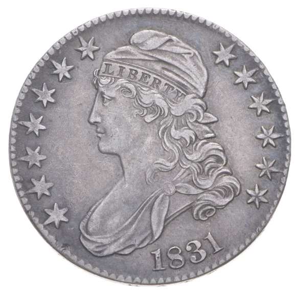 1831 Capped Bust Half Dollar