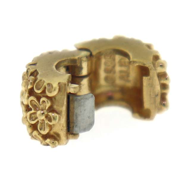 Pandora Golden Flower Clip Charm