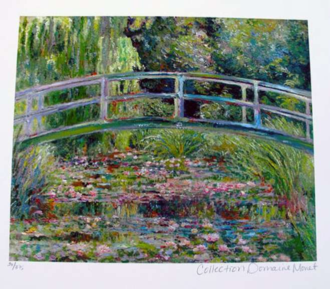 Claude Monet, Japanese Bridge