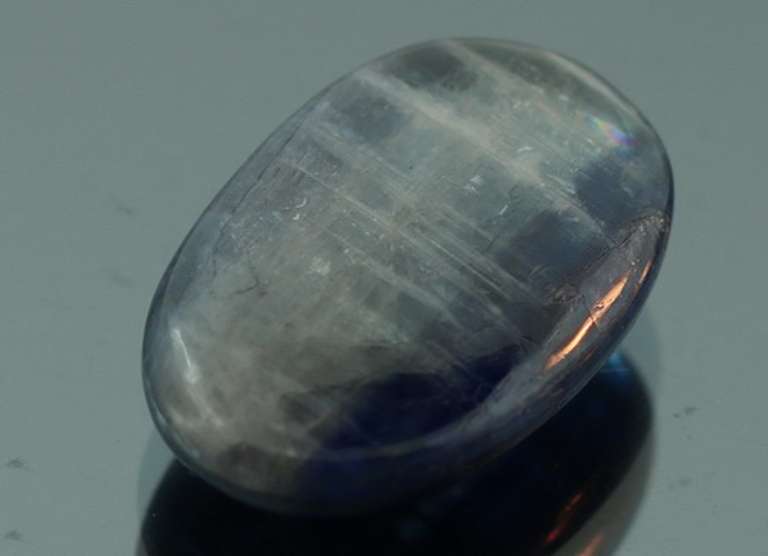 Gorgeous 13.59ct sapphire blue Kyanite cabochon
