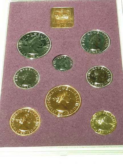 15 Various 1970 Era Great Britain Proof Sets