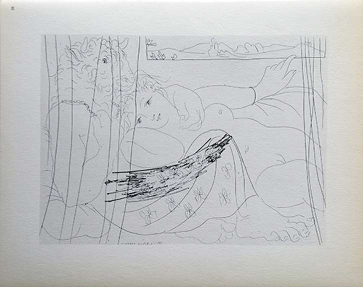 PABLO PICASSO, MINOTAUR WITH GIRL